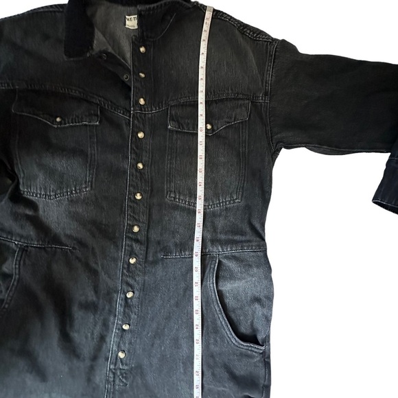 Free People x We the Free Black Care Townes Jumpsuit Size Large NWOT - Picture 10 of 16